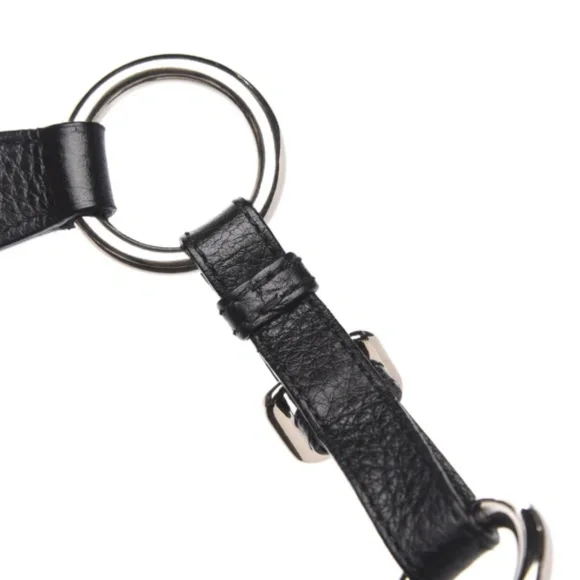 PRADA Vitello Daino Hobo in Black Leather with Silver Hardware - Picture 14 of 17